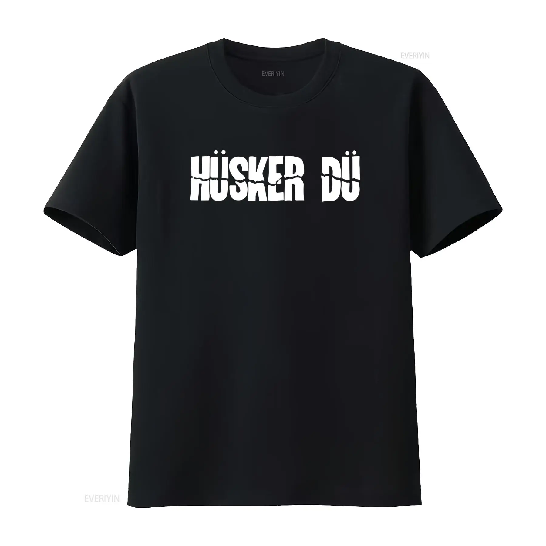 Husker Du Rock Band Print T Sh - مراجعة Vintage Fashion Jersey وسعره