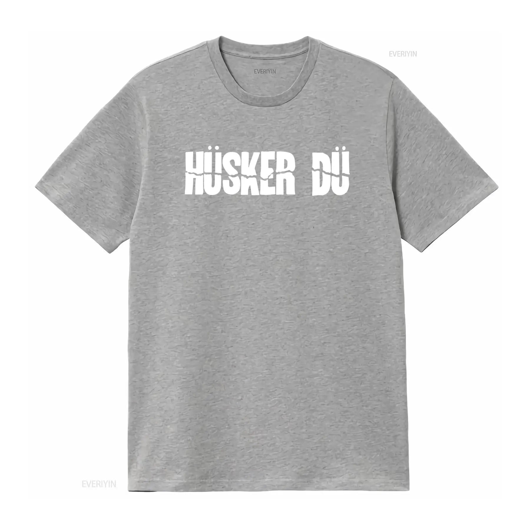 Husker Du Rock Band Print T Sh - مراجعة Vintage Fashion Jersey وسعره