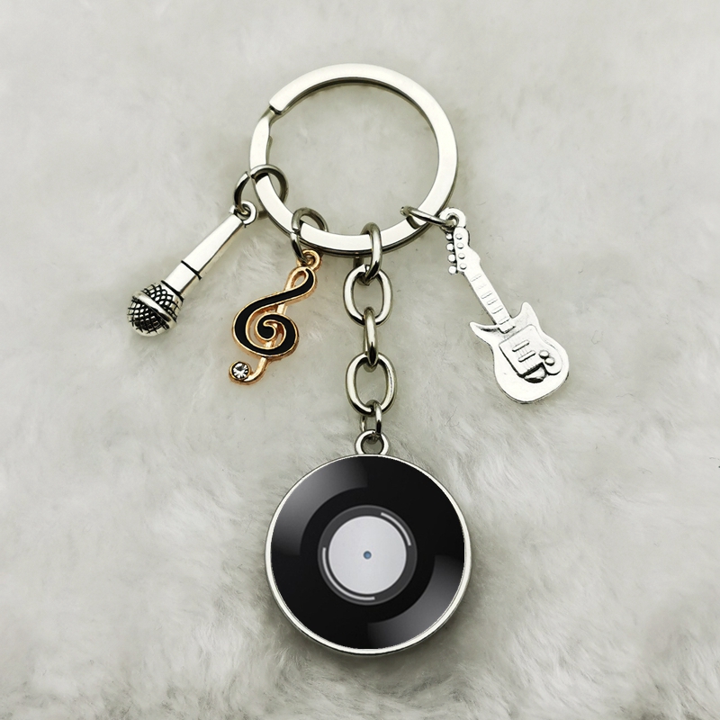 Classic Retro Vinyl Record Key - مراجعة Vintage Vibes Fashion وسعره