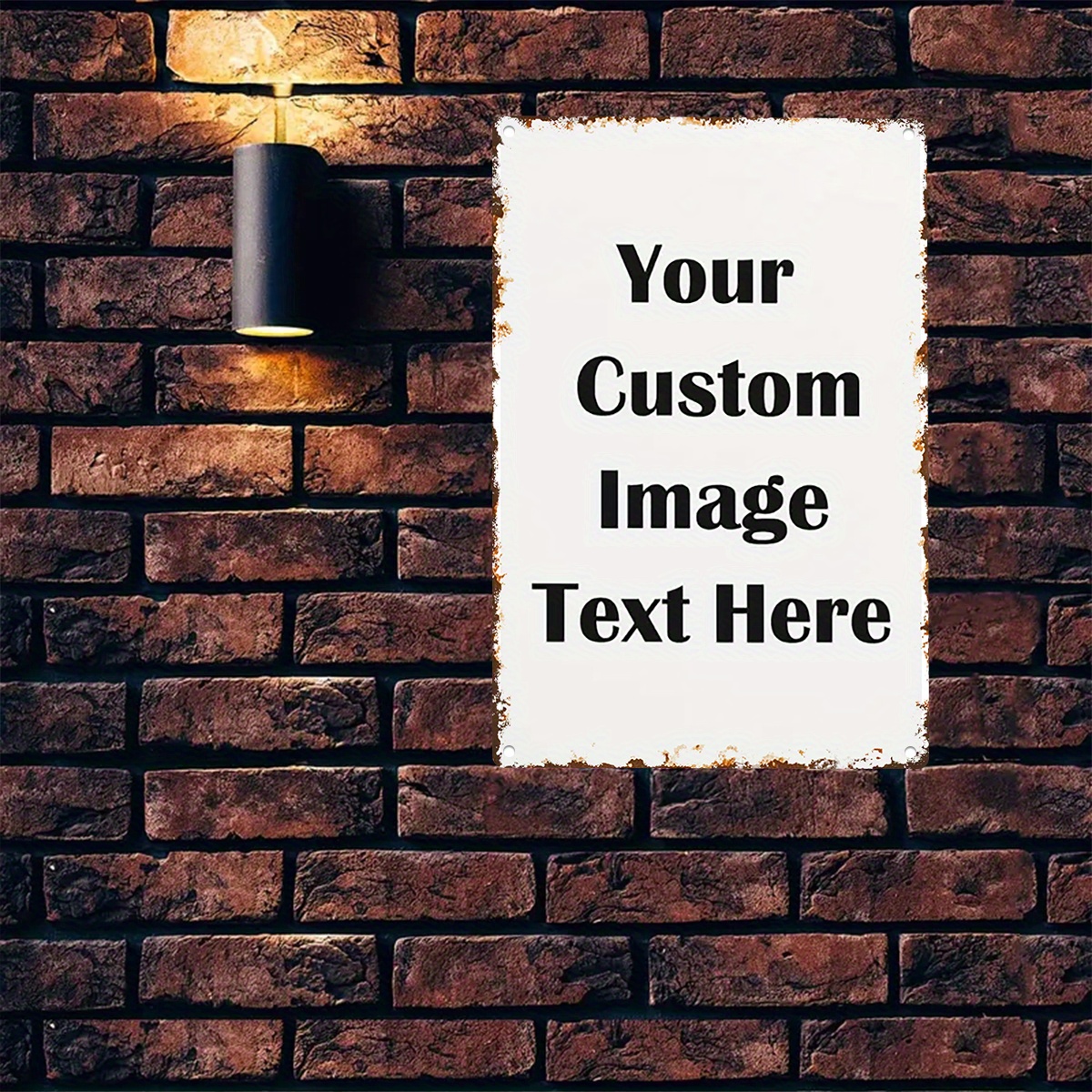 Custom Image/Text Metal Tin Si - مراجعة Vintage Fashion Plates وسعره