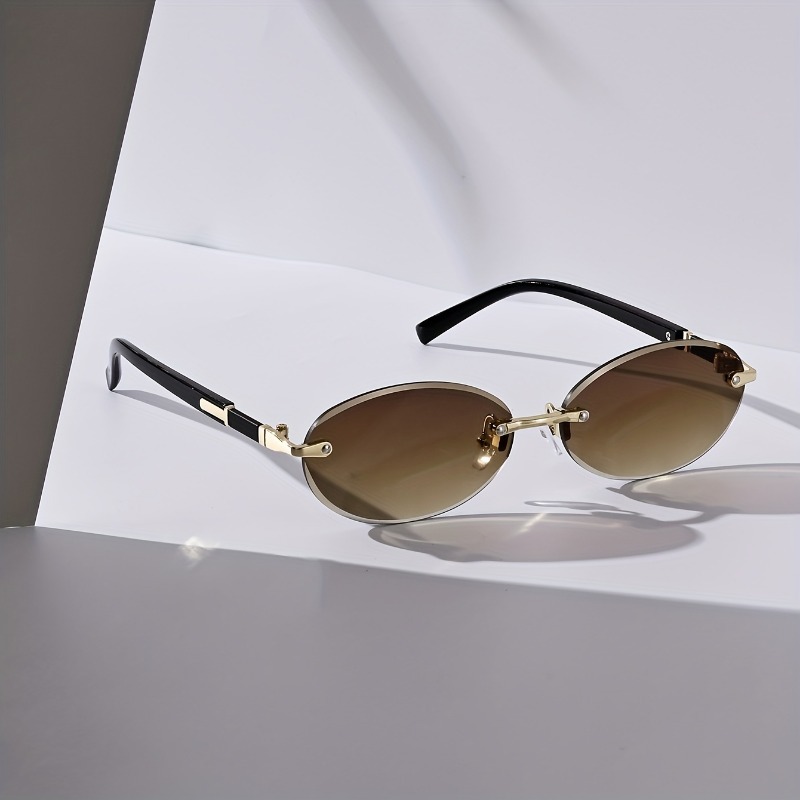 Sexy Small Oval Punk Sunglasse - مراجعة Vintage Outdoor Fashion وسعره