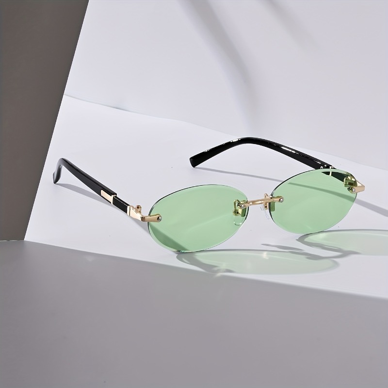 Sexy Small Oval Punk Sunglasse - مراجعة Vintage Outdoor Fashion وسعره