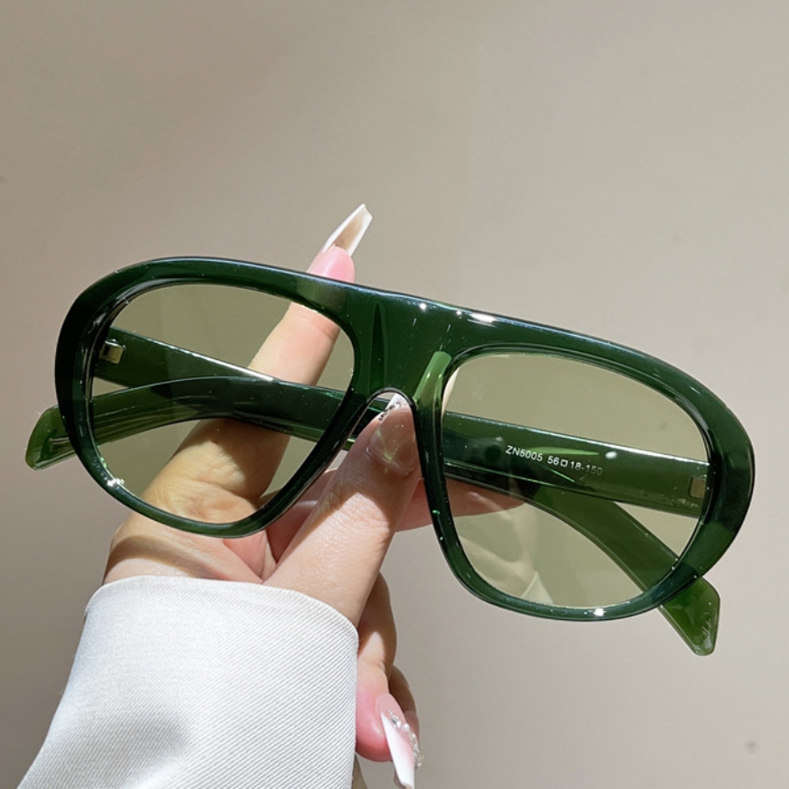 New Oversized Pilot Sunglasses - مراجعة Vintage Outdoor Fashion وسعره