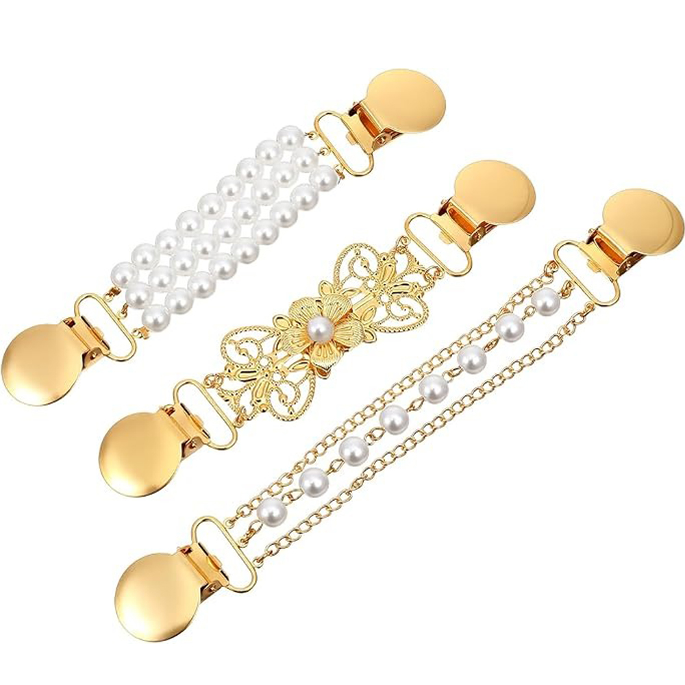 1PC Gold Sweater Clips Vintage - مراجعة Vintage Fashion Postcards وسعره