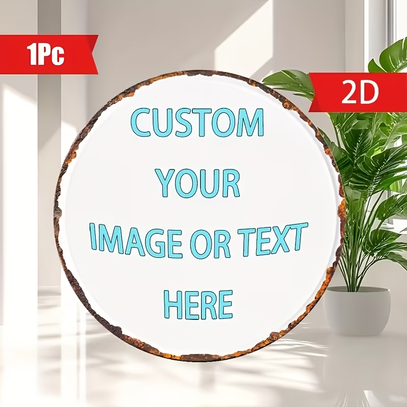 Custom Round Metal Tin Sign, P - مراجعة Vintage Fashion Plates وسعره