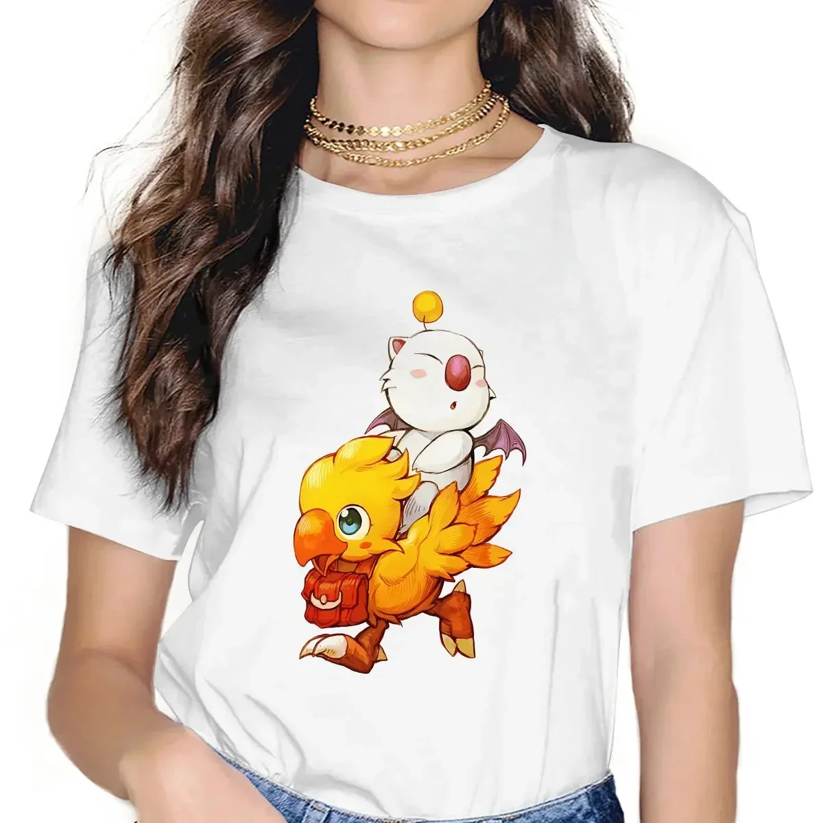 Final Fantasy Game Chocobo Tsh - مراجعة Vintage Fashion Game وسعره