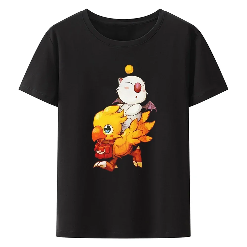 Final Fantasy Game Chocobo Tsh - مراجعة Vintage Fashion Game وسعره